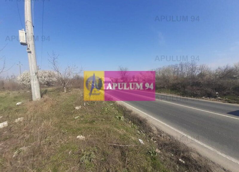 Teren cu vizibilitate extraordinara - 100ml la DNCB Centura Bucuresti